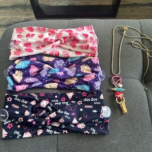 Nursing headband/lanyard lot